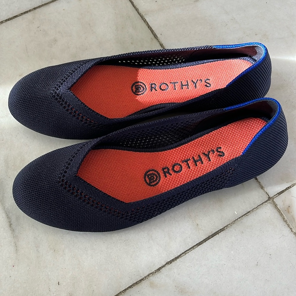 Rothy’s Navy Flats